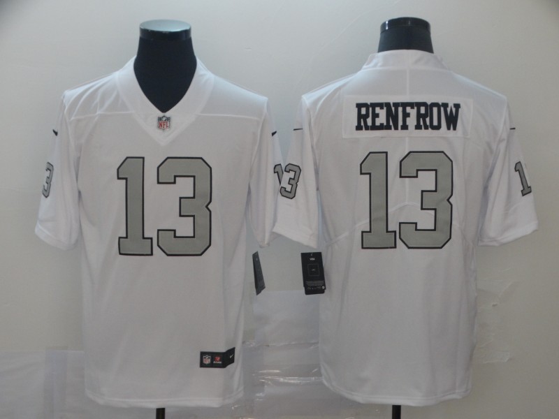 Men's Las Vegas Raiders Hunter Renfrow #13 White Jersey